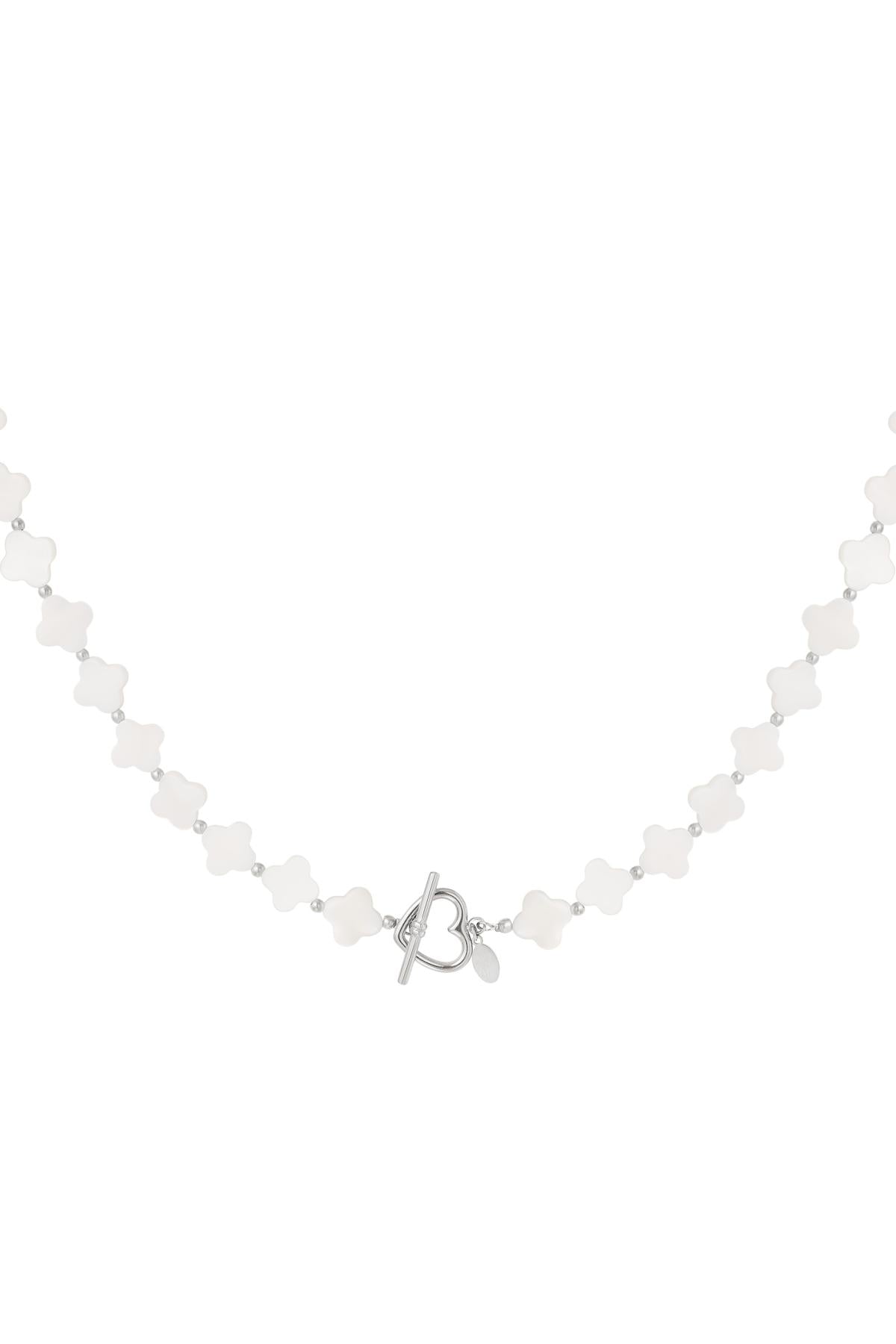 Coco ketting zilver