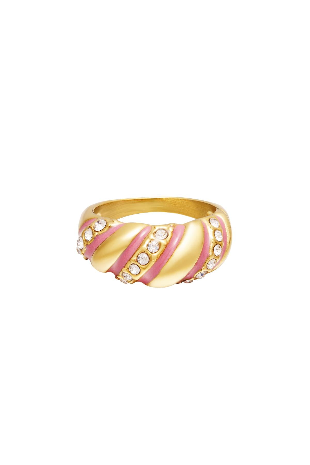 The think pink ring goud